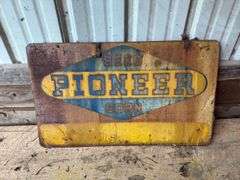 Pioneer Seed Corn Sign