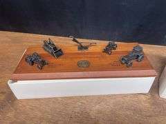 1987 John Deere 150th Anniversary Desk Set NIB Ertl