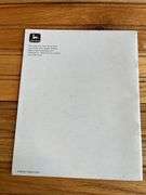 (2) John Deere Foundry + Engine Works Factory Booklets
