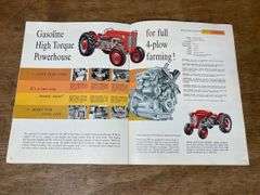 (2) MF 50 + 65 Tractor Sales Literature