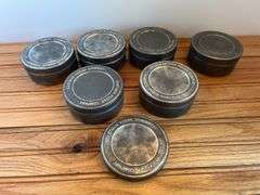 (6) Eastman Kodak Tins