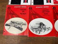 (8) IH Implement Manuals