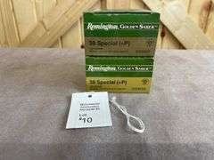 2 Boxes Remington 125 Gr. JHP +P .38 Special