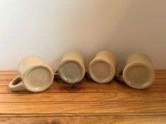 (4) 1980 MoorMan's Mugs