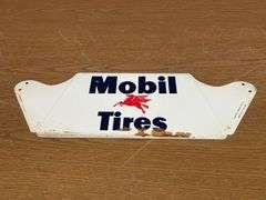 NOS -  Mobil Pegasus Gas Station Tire Display Rack
