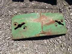 (2) John Deere Slab Weights with Bracket