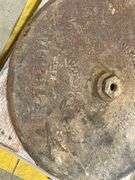 MobilOil Gargoyle Vacuum Oil Company Cast Iron Base for Procelain Lollipop Sign
