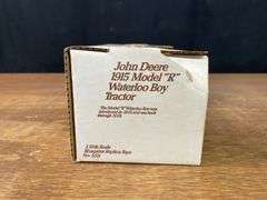 (2) 1/16 John Deere Waterloo Boy + BR NIB Ertl