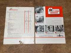 (2) McCormick Super W6-TA + Super W-4 Sales Literature