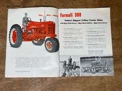 (2) Farmall 200 + 300 Sales Literature