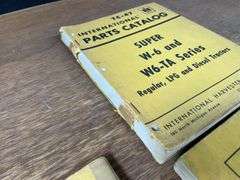 (3) IH Tractor Parts Catalogs