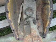 Rear Cover and Axle Shafts