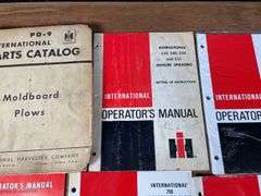 (8) IH Plow Manuals
