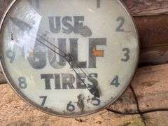 Gulf Tires Clock