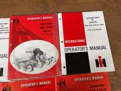 (8) IH Implement Manuals