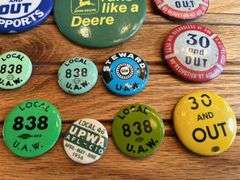 (12) John Deere Buttons