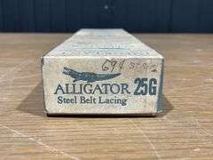 Vintage Alligator Belt Lacing