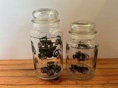 (2) John Deere Employees Credit Union Canisters