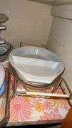 Vintage Corning Ware and Relish Dishes