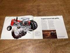 (6) Massey Ferguson Tractor Sales Literature