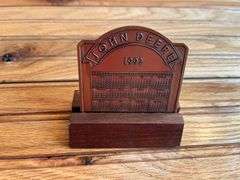 (4) John Deere Calendar Medallions