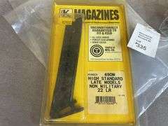 High Standard .22 LR Magazine, Air Pellets, Holster