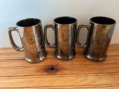 (3) 1994 John Deere Foundry Waterloo Safety Award Mugs