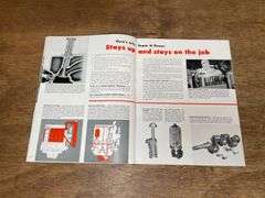 (2) IH Farmall Super C + Super H Sales Literature