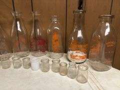 (10) Dairy Bottles (17) Creamers