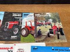 (10) Massey Ferguson Tractor Sales Literature
