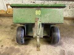 Brass Tag John Deere 80 Lawn Cart