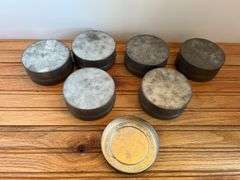 (6) Eastman Kodak Tins