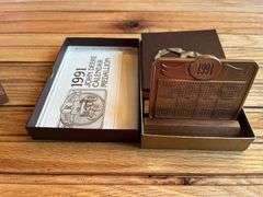 (4) John Deere Calendar Medallions