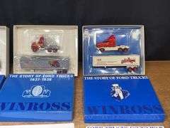 (4) 1/64 Ford Semis NIB Winross