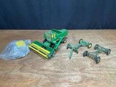 (3) John Deere 6600 Combine + Running Gears