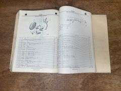 (4) IH Tractor Parts Catalogs