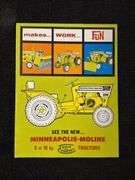 1964 Minneapolis-Moline "makes... WORK... FUN" Sales Literature