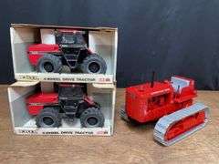 (3) Case-IH 4894 + IH TD-14A Crawler