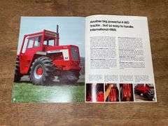 (2) IH 4wd Tractors Sales Literature