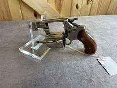 Rare Nickeled S&W Model 36 Chiefs Special .38 Special Revolver