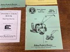 Garden Tractor Literature