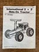 IH 2+2 Ride-On Tractor NIB Ertl