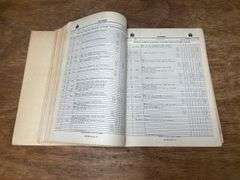 (4) IH Tractor Parts Catalogs