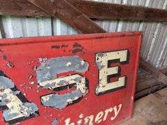 Case Farm Machinery Sign