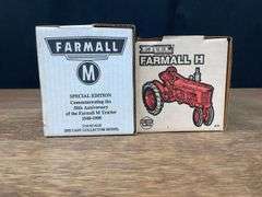 (2) 1/16 Farmall H + M NIB