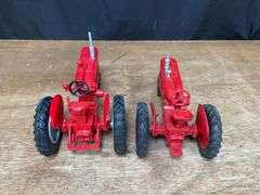 (2) 1/16 Farmall H + Farmall Super M-TA Ertl
