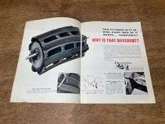 (5) AC Gleaner Combine Sales Literature + Manual