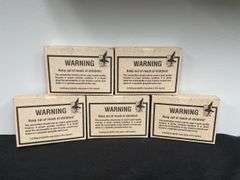 (5)-Boxes of 20 Each (100 Rounds) Tracer M-25 Caliber 30.06 Springfield