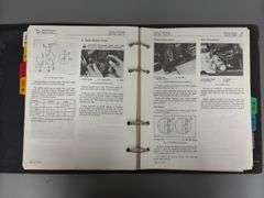 (2) John Deere Technical Information Binders
