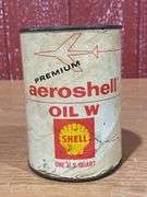 Shell Oil Cans and Memorabilia